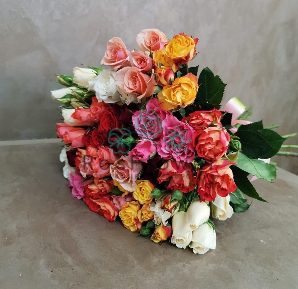 Букет цветов из: Розы в Прогресс