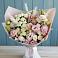 Букет цветов из: Альстромерии и Розы в Прогресс