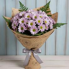 Букет цветов из:  Хризантемы #REPLACE_PRED# Прогресс