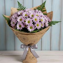 Букет цветов из:  Хризантемы в Прогресс