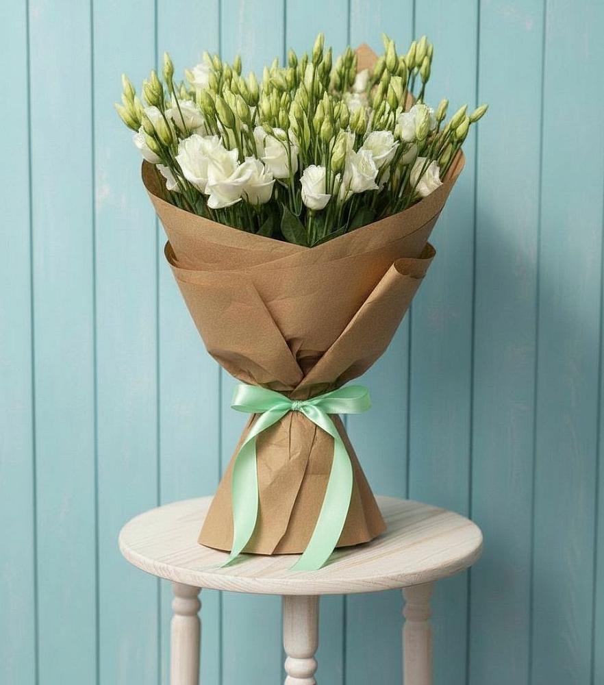 Букет цветов из: Лизиантусы в Прогресс