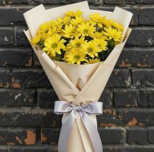 Букет цветов из:  Хризантемы в Прогресс