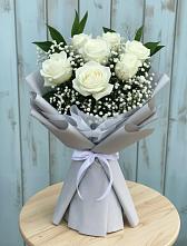 Букет цветов из:  Розы #REPLACE_PRED# Прогресс