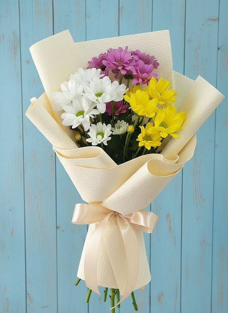 Букет цветов из: Хризантемы в Прогресс