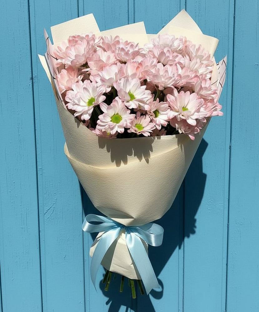 Букет цветов из: Хризантемы в Прогресс