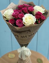 Букет цветов из:  Розы в Прогресс