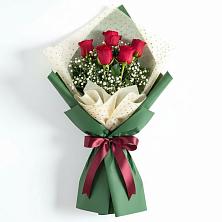 Букет цветов из:  Розы в Прогресс