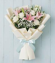 Букет цветов из:  Лилии в Прогресс