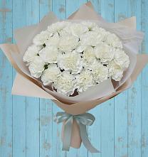 Букет цветов из:  Гвоздики в Прогресс